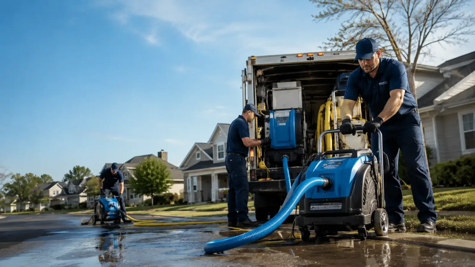 Flood Damage Cleanup in Mission, TX